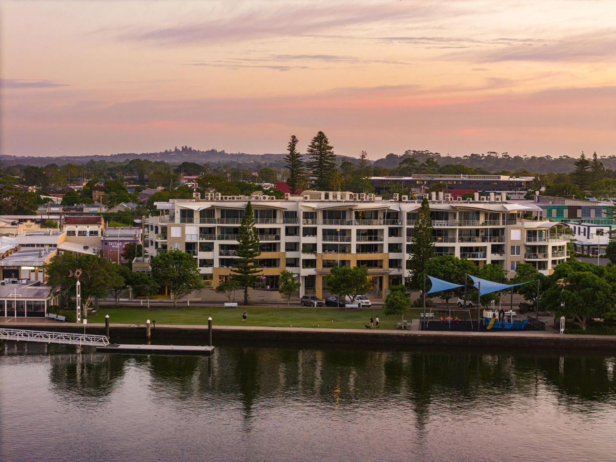 Riverside Holiday Apartments Ballina Exterior foto